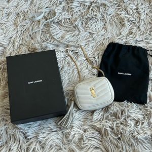 YSL Monogram Baby Lou Camera Bag